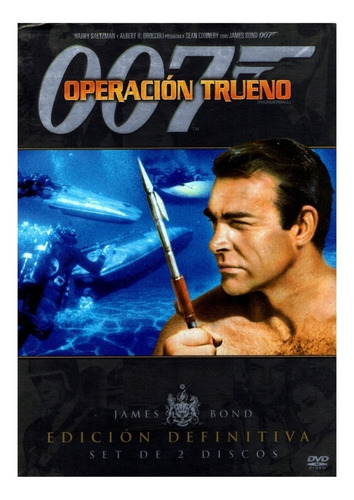 Operacion Trueno 007 James Bond , 2 Discos Pelicula Dvd