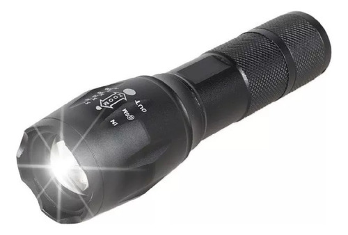 Linterna Tactica Led Portatil C/funda 2000 Lm. Caza Camping