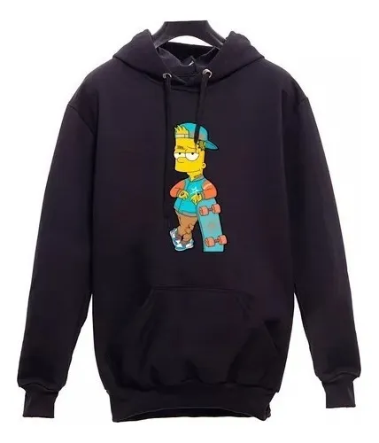 Blusa de hotsell frio bart simpson