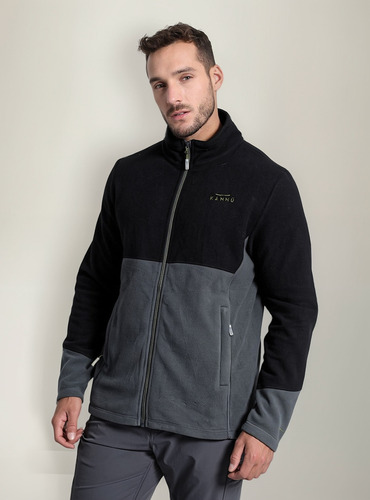 Kannu I24-polar Vintage Full Zipper Hombre Kni316154n Negro