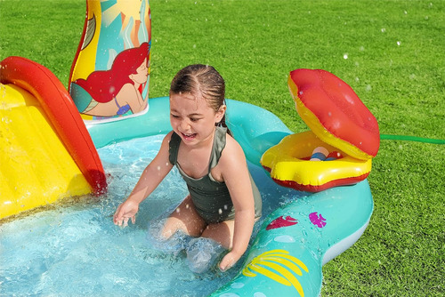 Disney Little Little Mermaid Inflable Kids Water Play Center