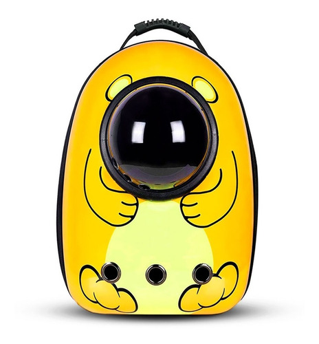 Imagen 1 de 1 de Mochila Bolso Porta Mascotas Gato Perro Burbuja Colores