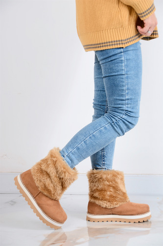 Pantubotas Mujer Combo 2 Pares Abrigadas Invierno Calentitas