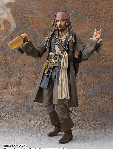 Mz Figura De Ação Jack Sparrow De Piratas Do Caribe Shf