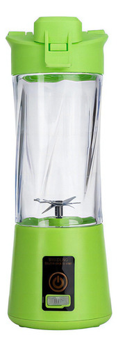 Mini Liquidificador Mixer Juice Usb Verde