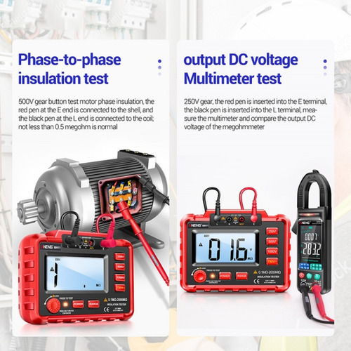 Aneng Mh11 Digital Insulation Resistance Voltage Tester