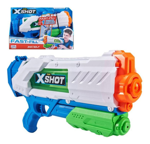 Pistola Agua Zuru X-shot Water Warfare Tipo Nerf Fast-fill