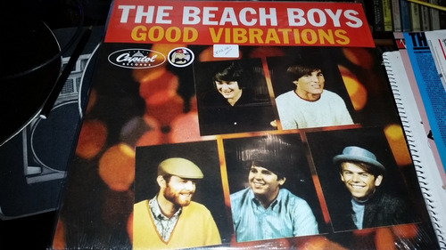 Beach Boys Good Vibrations Vinilo Maxi Cerrado 2016 Rojo