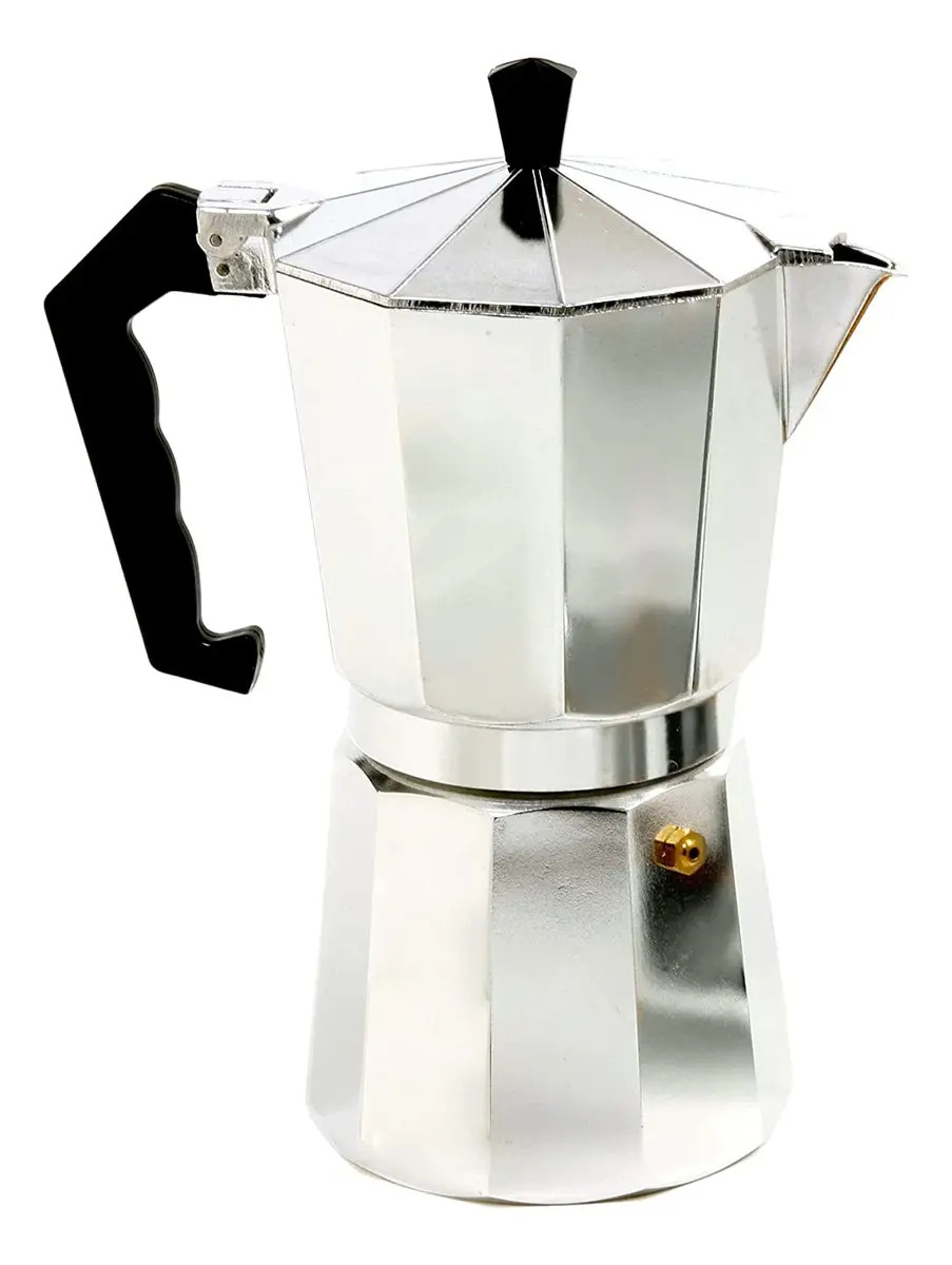 Cafeteira italiana Greca 6 xícaras de café portátil Grecas Coffe Cafeteira de café expresso italiana Moka Cafeteira de café expresso Greca Italiana Alumínio 6 xícaras