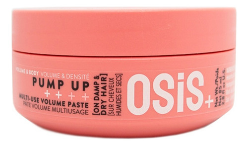 Schwarzkopf Osis+ Pump Up Cera Volumen Para El Cabello