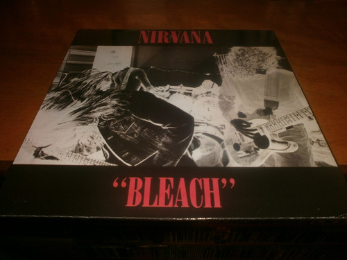 Nirvana Bleach  Lp Waterfront Vinilo Celeste
