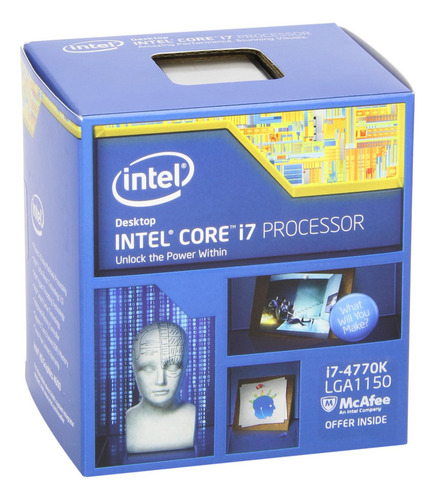 Intel Core I7-4770k 3.5ghz 4 Núcleos Desktop (Usado)