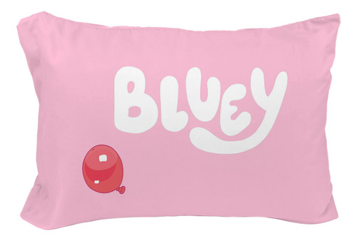 Set Sabanas Bluey Rosa 3pz Tamaño Individual Envio Gratis Rosa Animado