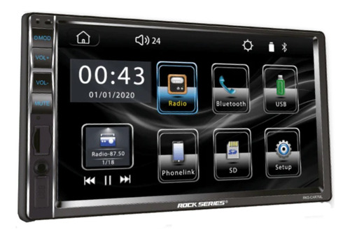 Estereo Pantalla 7´carplay Mirrorlink Rockseries Rks-car7ml