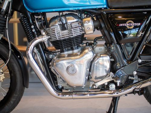 Imagen 6 de 25 de Royal Enfield Interceptor 650 Azul Entrega Inmediata