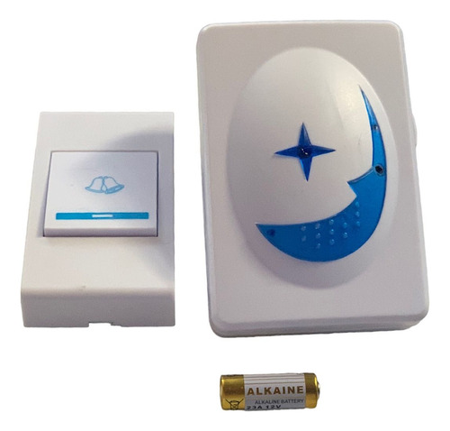 Campainha Residencial Portátil Sem Fio Resistente Água Wi-fi 127/220v