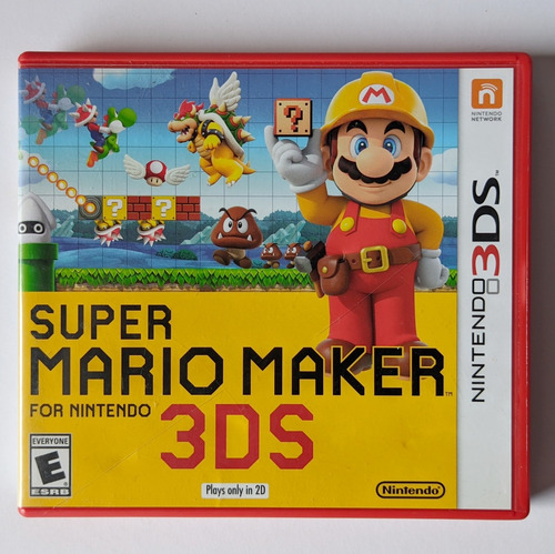 Super Mario Maker 100% Original Nintendo 3ds Faço Por 129 (Usado)