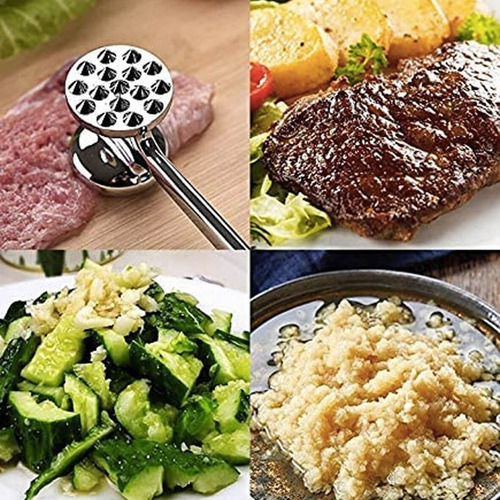 N Martillo Ablandador De Carne Manual Mazo Para Carnes Cerdo