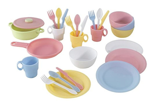 Kidkraft 27pc Conjunto De Utensilios Cocina - Brights