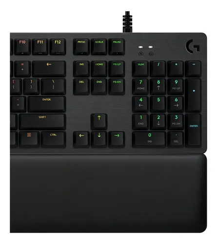 Teclado Logitech G Mecánico Rgb Lightsync G513 Carbon Gaming Color del  teclado Negro Idioma Español