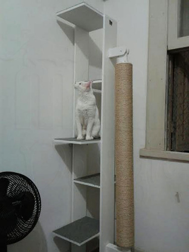 Imagem 5 de 5 de Torre De Prateleiras Arvore Arranhador Pole Para Gato