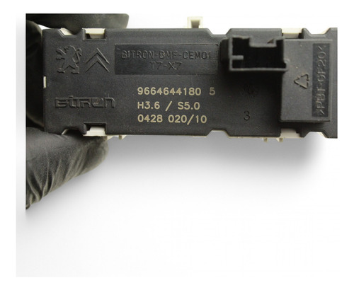 Display Teto Cinto 9664644180 Citroen C5 2.0 16v 2010. (Usado)