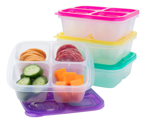 Easylunchboxes® - Cajas De Refrigerios Bento - Recipientes D