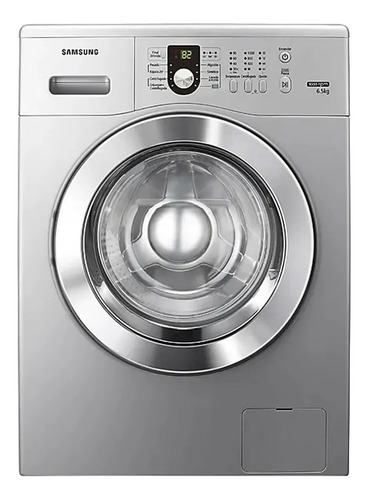Imagen 3 de 10 de Lavarropas Automático Frontal Samsung Ww65m0nhuu 6,5k Silver