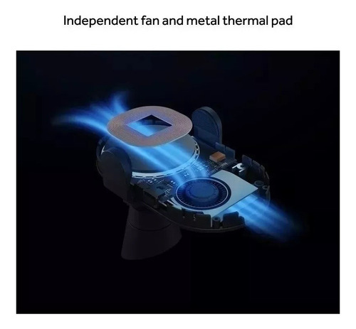 Suporte Veicular Xiaomi 20w Carregador Sem Fio Rápido Preto