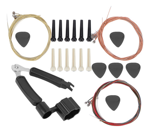 Juego De Alfileres Para Guitarra, Kit De Accesorios, PĂșa Par