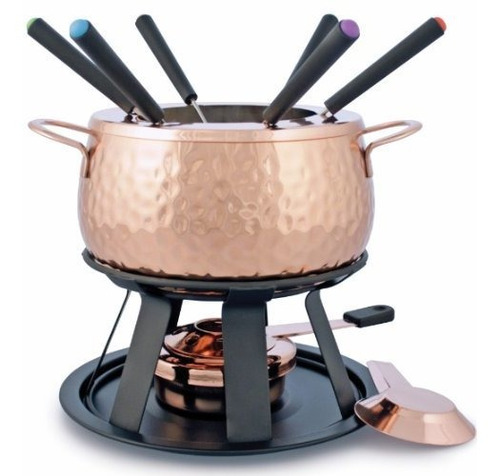 Swissmar F66915 De 11 Piezas Biel Carne Fondue, De Cobre.