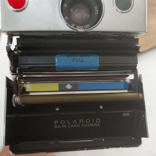 Máquina Fotográfica Polaroid Sx-70. Made In Usa. Con Flash. Varios (Usado)