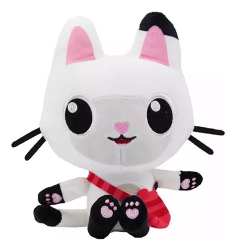 Peluche Gato Pandy De Gabby Y La Casa De Muñecas Blanco