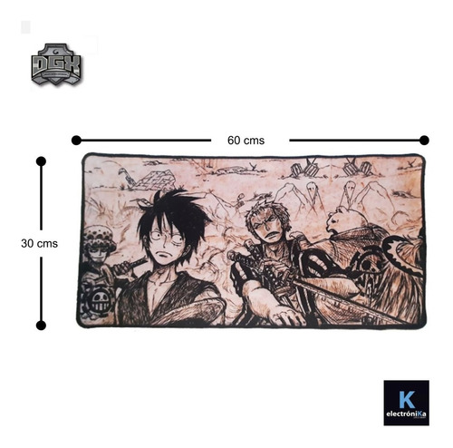 Mouse Pad Gamer Xl One Piece Dgx