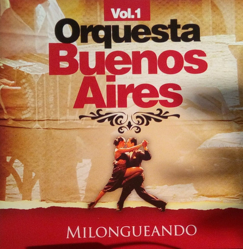 Cd Orquesta Buenos Aires  Milongueando Vol.1 