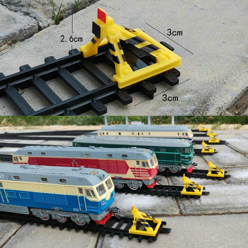 Vía De Tren Modelo De Calibre Ho 34x Para Trenes