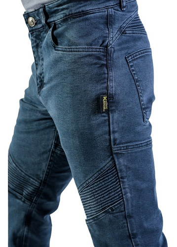 Imagen 10 de 10 de Pantalón Motociclista Kevlar Black Label Biker Lincoln