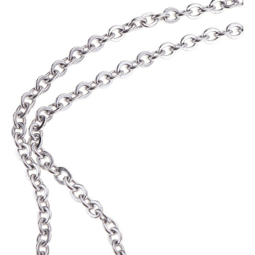 1 Acero Inoxidable 2mm Cadena 10yd / Rollo For Collar