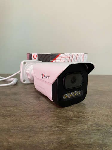 Kit 6 Cameras Segurança Protec Sl 811 Leds Warm Light Color Cor Bra
