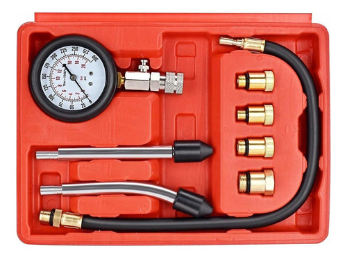 Kit Indicador De Presión Automotriz 0-300psi Con Estuche