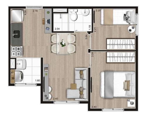 Imagem 8 de 30 de Compre Seu Apartamento No Condomínio Pics Zona Sul Com 35,06 M² | Pedreira, São Paulo | Sp. - Apl94564v