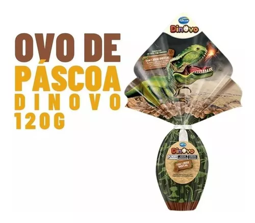 Ovo De Páscoa Dinossauro Dinovo +Unicórnio C Código P Jogo - Loja Zuza  Brinquedos