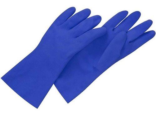 Guante Satinado Scoth Brite Color Azul 3m Talla Grande 