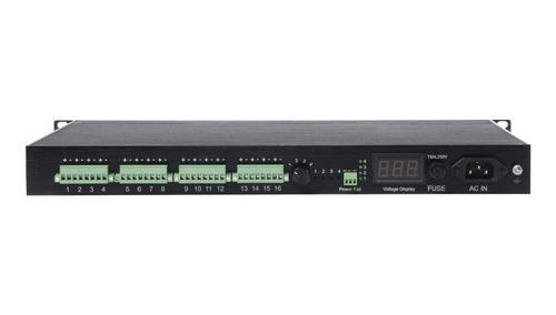 Fuente De Poder Tipo Rack 12vcd 16 Salidas 2.5a/salida