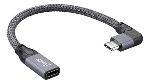 Cablecc Usb-c Con Ángulo De Izquierda A Derecha, Usb 3.1, Ti