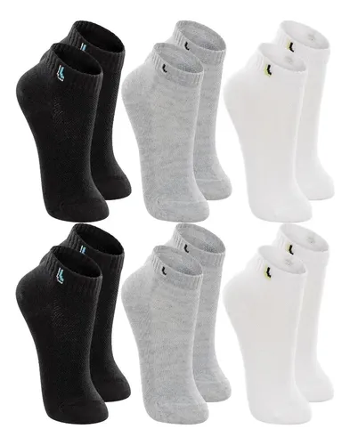 Kit 6 Pares De Meia Infantil Algodão Lupo Sport Sortida