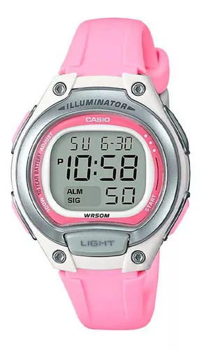 Reloj Casio Digital Rosa Niña LW-200-4BVDF