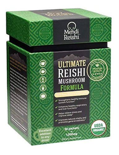 Ultimate Reishi Hongo Fórmula Por La Mehdi Reishi 30