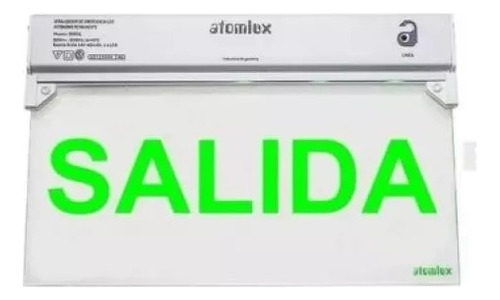 Cartel Led Señalizador Luminoso Salida Atomlux Sobrante