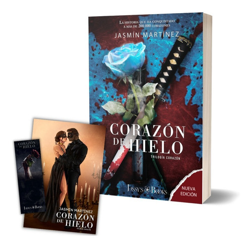 Corazón De Hielo, De Jasmin Martinez. Serie Trilogía Corazón Editorial Jassy Books, Tapa Blanda En Español, 2023